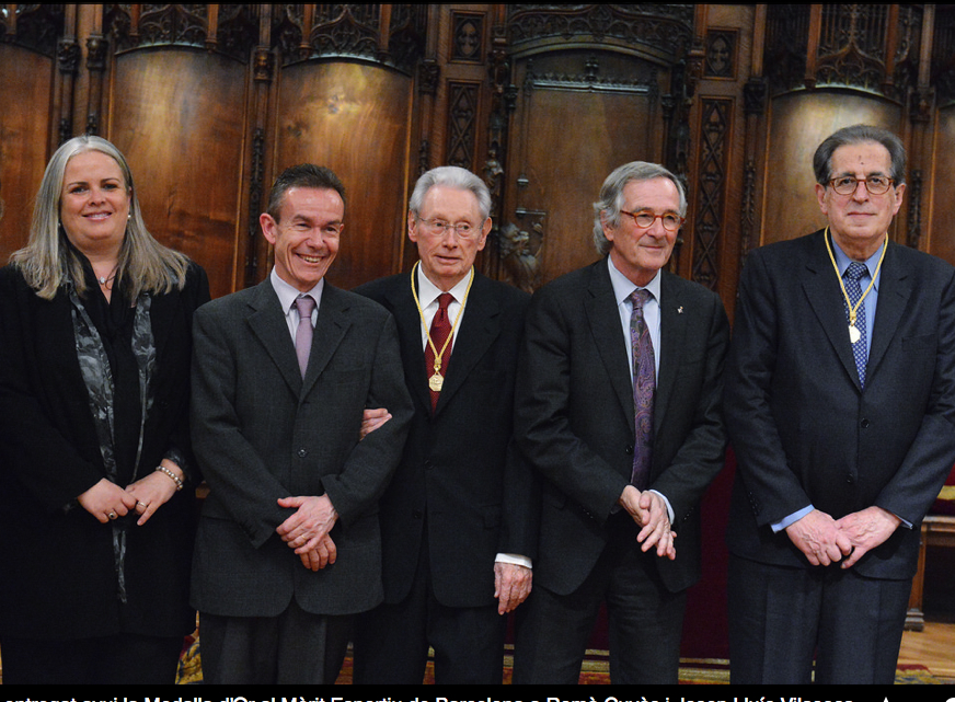 Maite Fandos, Pere Miró, Josep Lluís Vilaseca, Xavier Trias i Romà Cuyàs