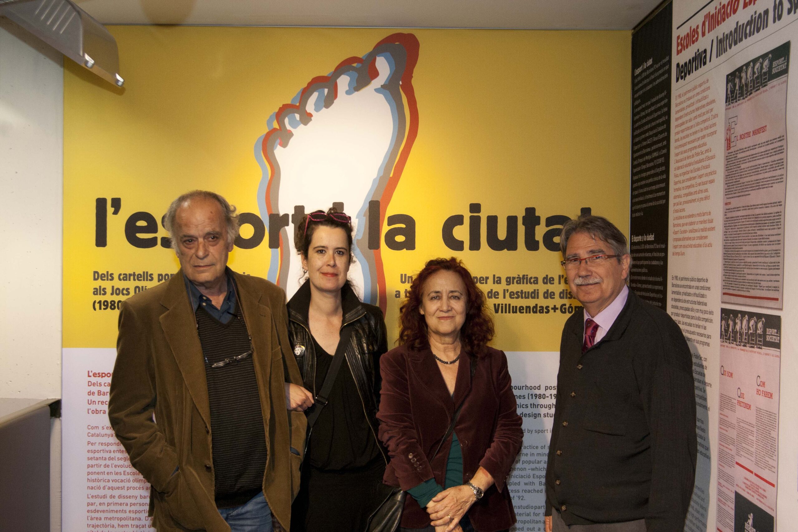 Josep Ramon Gómez, Alicia Gómez, Pilar Villuendas i Juli Pernas