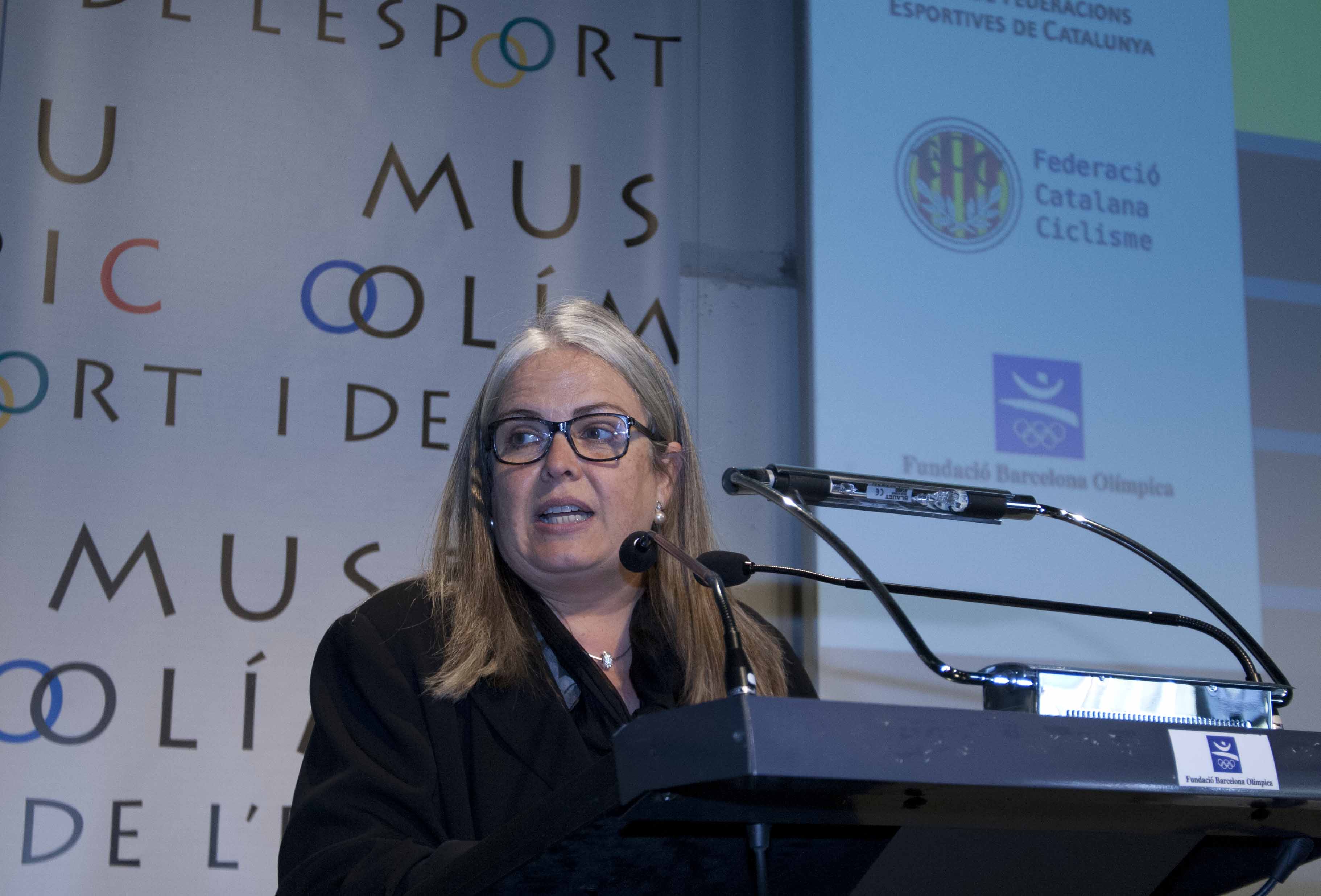 Maite Fandos, presidenta de la Fundació Barcelona Olímpica