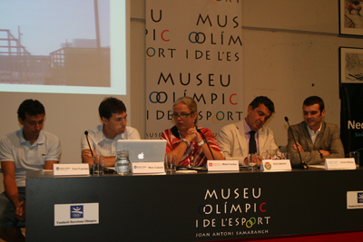 Toni Fuentes, Marc Caballé,  Maite Fandos, Enric Beltrán i Carles Meilán