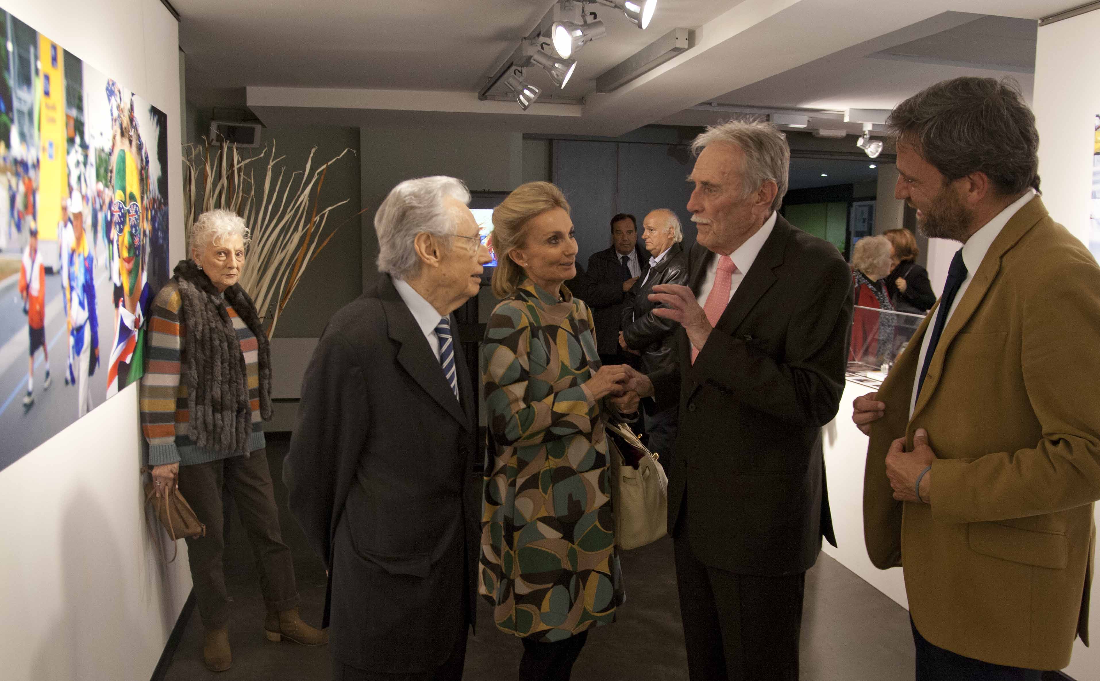 Josep Lluís Vilaseca, María Teresa Samaranch, Avelino Pi i Xavier Amador