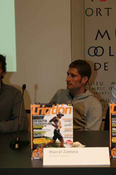 Marcel Zamora, triatleta professional
