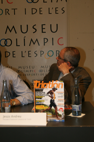 Jesus Andreu, president de la Federació Catalana de Triatló