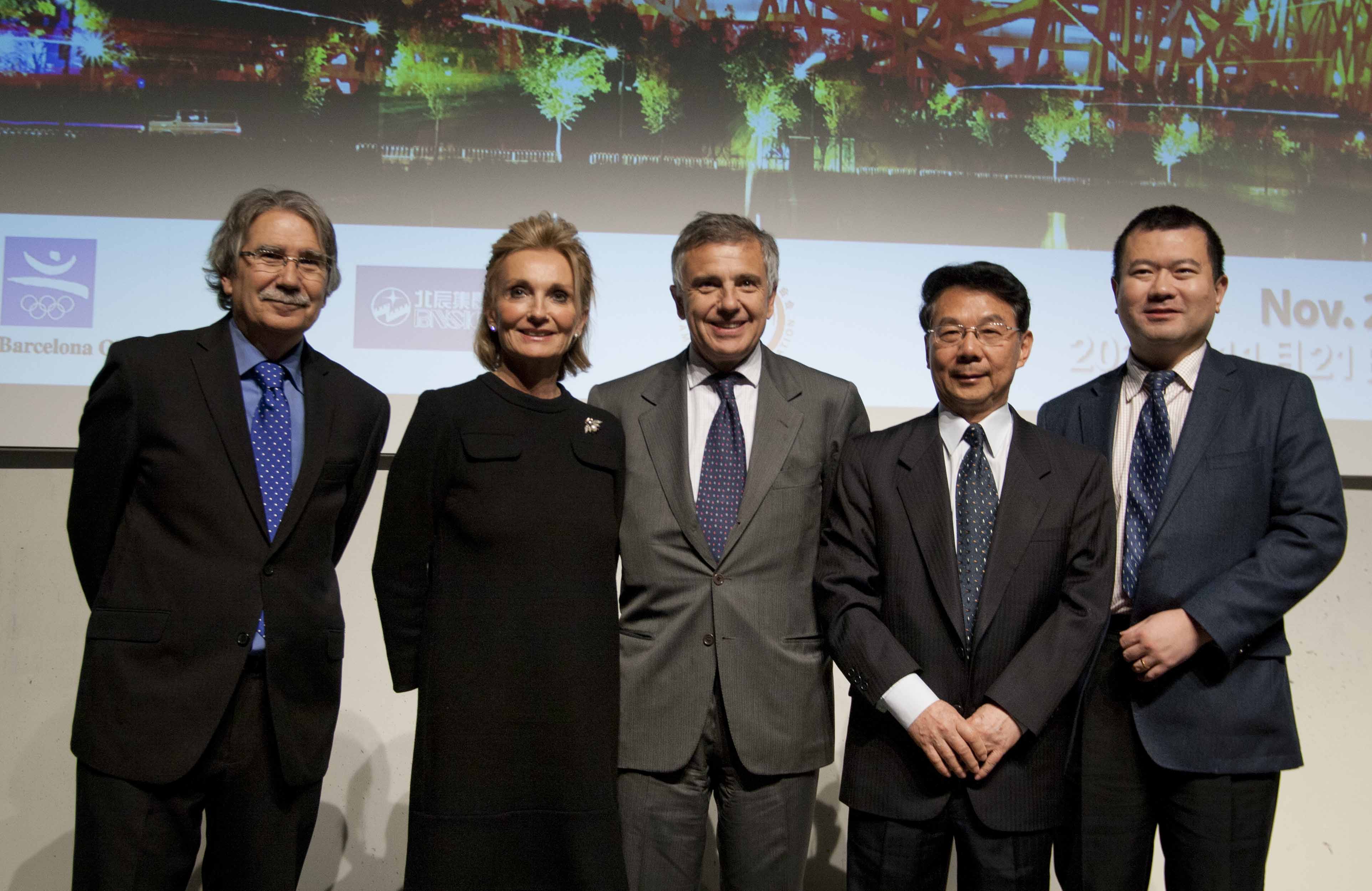 Juli Pernas, María Teresa Samanch, Juan Antonio Samaranch, Wanquan Sha i Yu yang