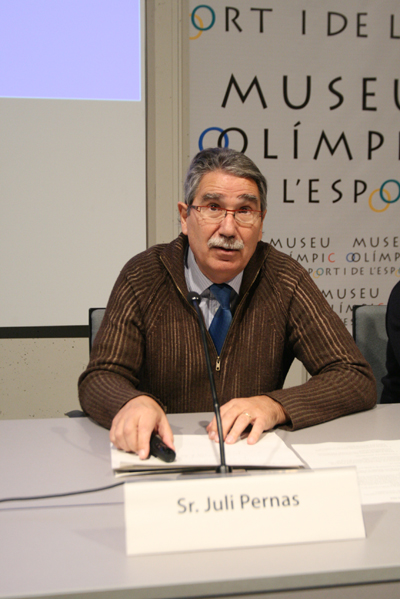 Julio Pernas, president de la Real Federación Española de Béisbol y Sófbol