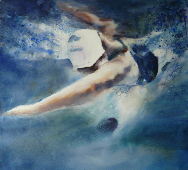 "Nadadora" - Mercedes Ballesteros