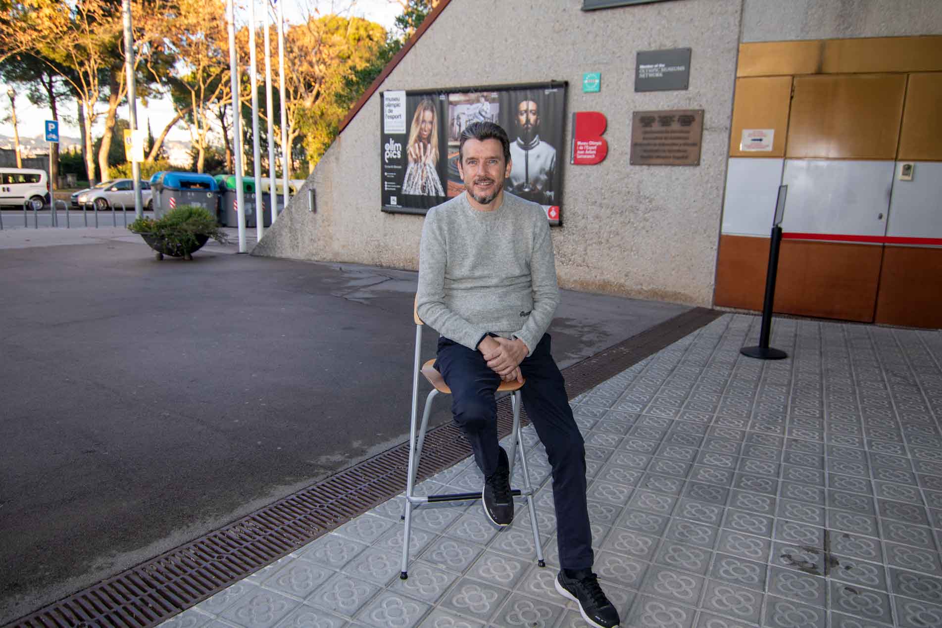 Juan Carlos Unzue al Museu Olímpic