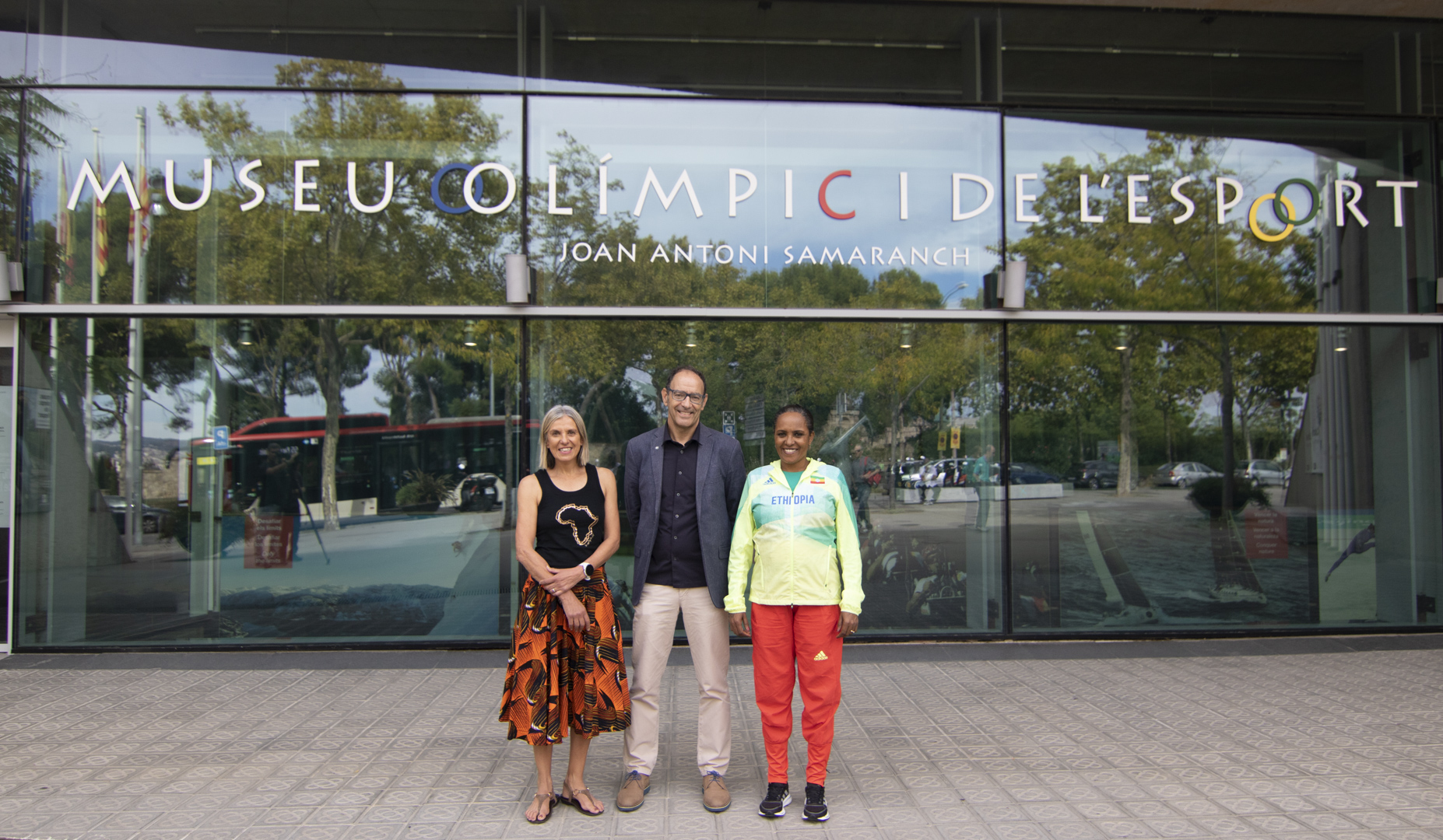 Derartu Tulu-Elana Mayer-MusueOlimpicBCN